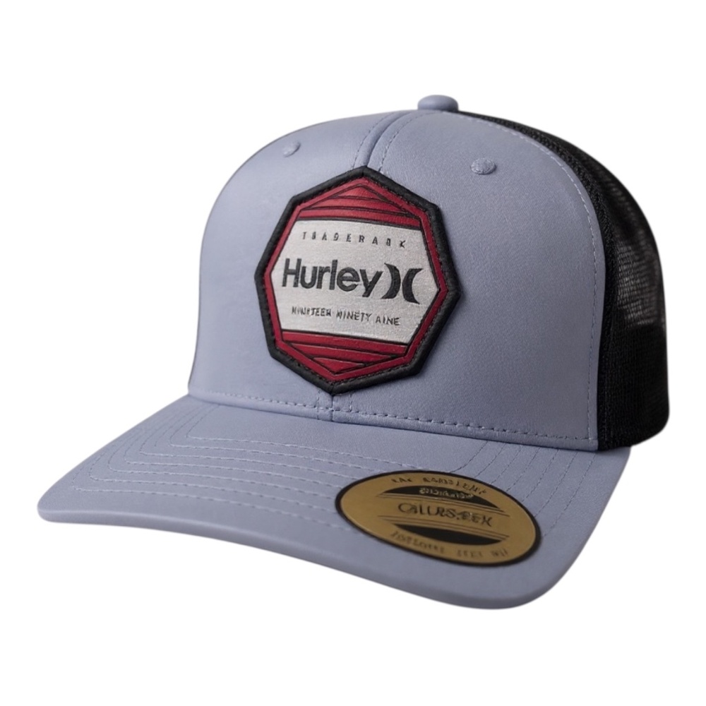 Hurley Men's Authentic Pacific Patch Snapback Adjustable Trucker Hat/Cap
